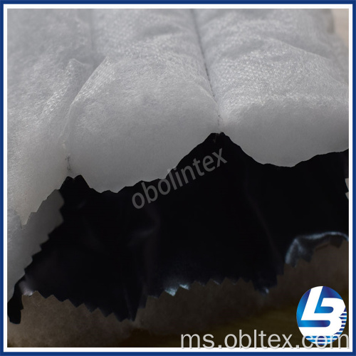 Obl20-q-054 poliester pongee quilting fabric untuk kot